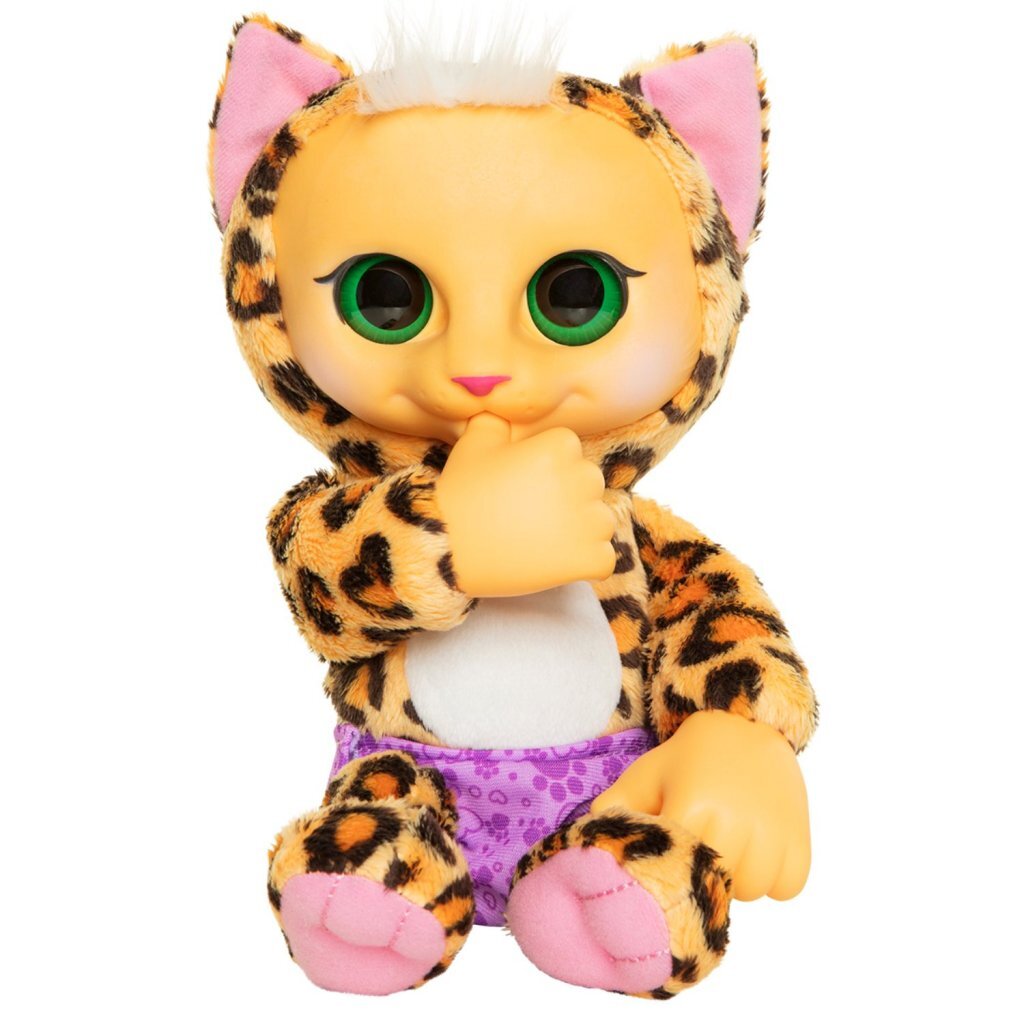 Jakks animaux bébés léopard + son