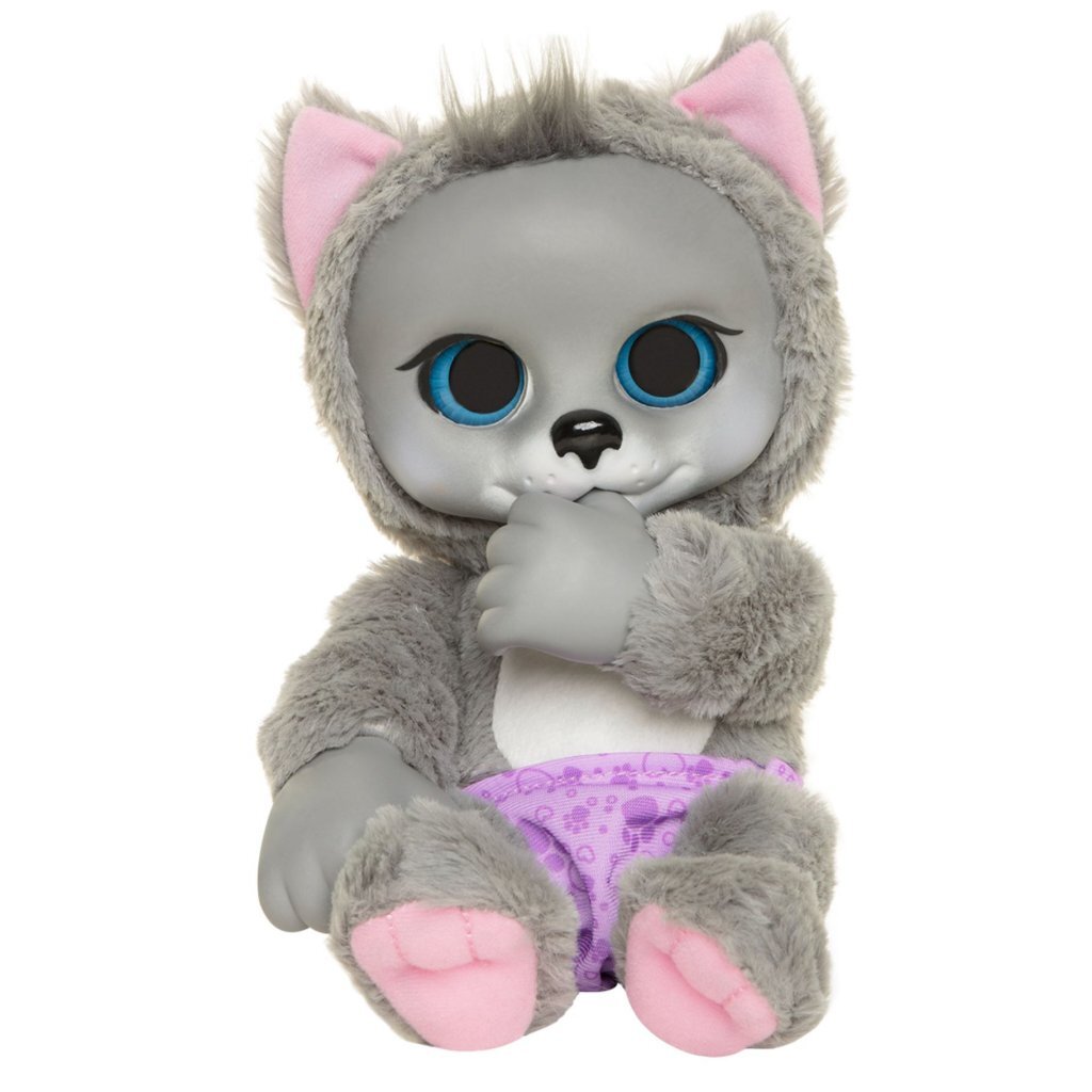 Jakks jakks animaux bébés loup + son