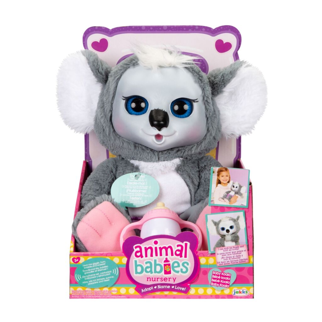 Jakks bébés animaux koala + son
