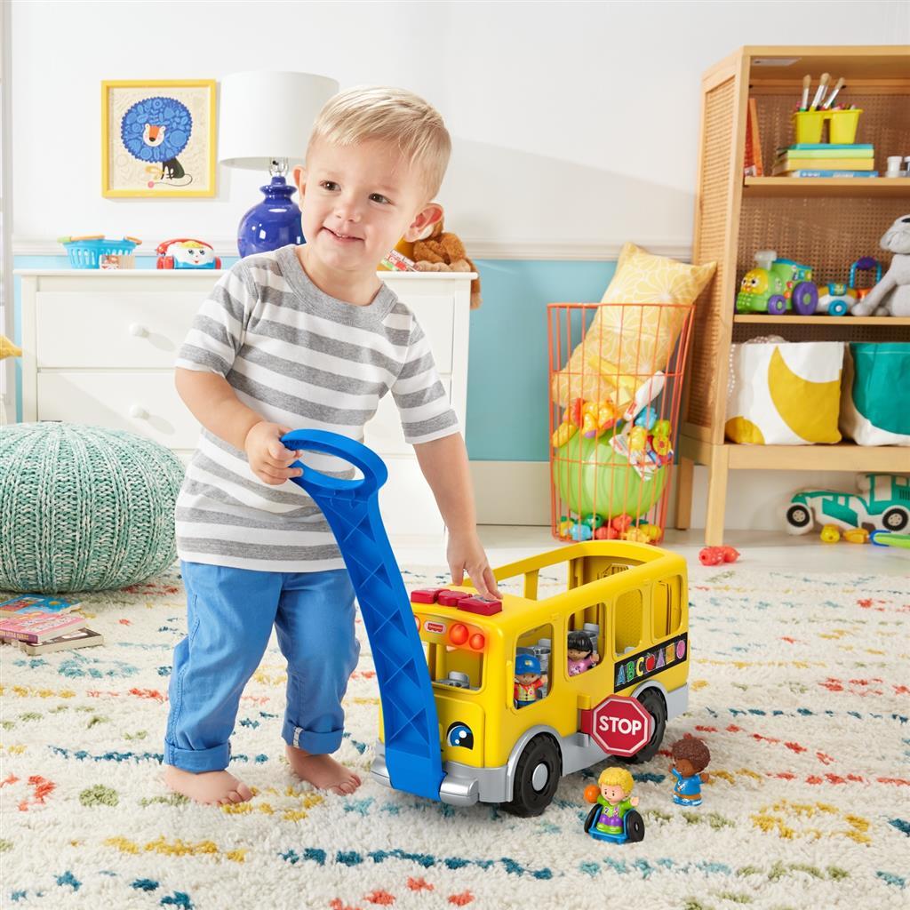 Fisher Price Litte People Grand autobus scolaire + lumières et son