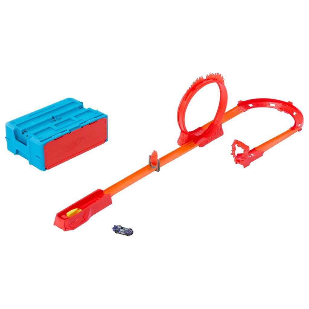 Hot Wheels Track Builder Flame Sachas