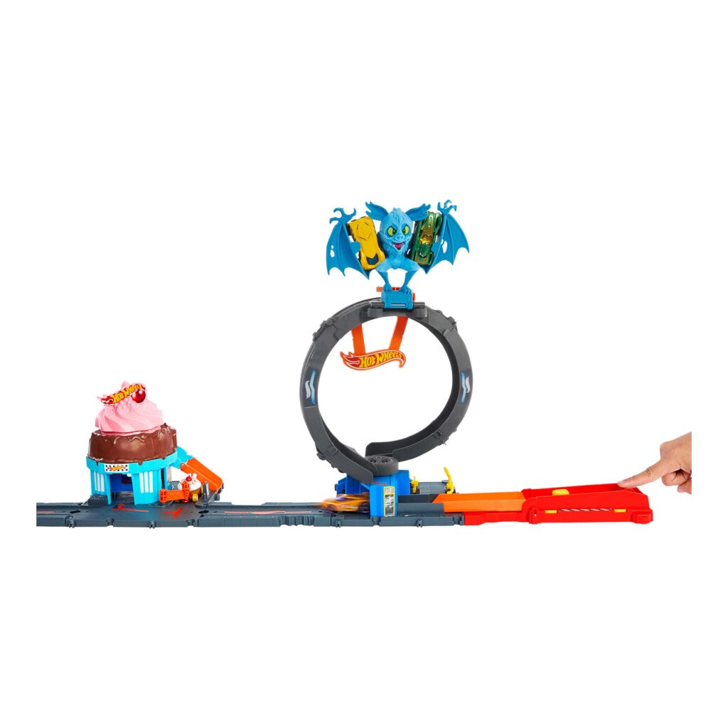 Ensemble de jeu en boucle Hot Wheels Bat Attack