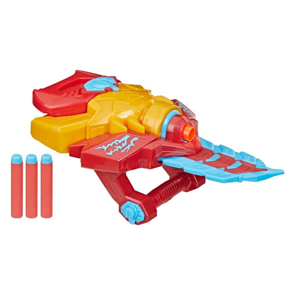 Nerf Marvel Mech Strike Chasseurs de monstres Iron Man + 3 fléchettes