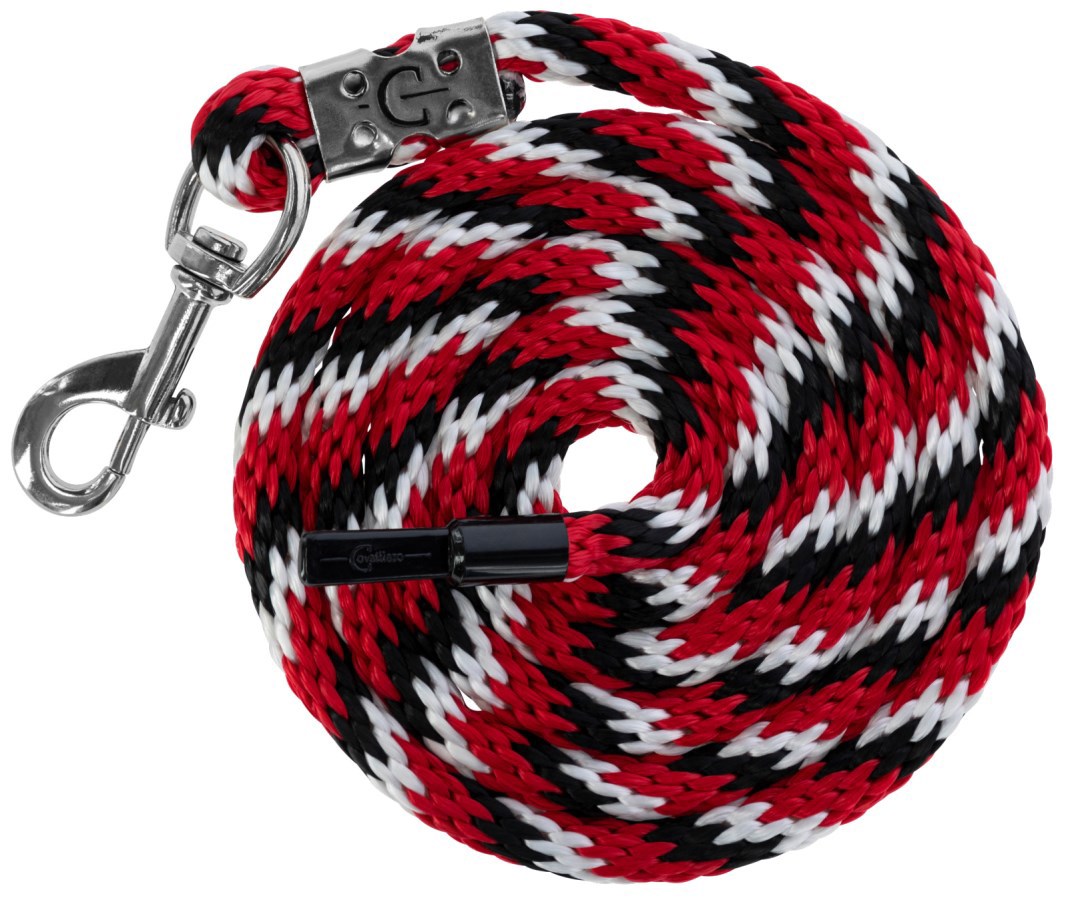 Longe Abi crochet mustang karjn rougenoirblanc