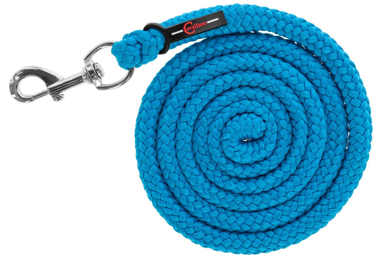 Ligne de plomb avec mousqueton hippo pe bleu