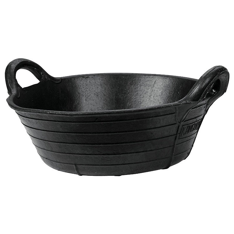 Bol alimentaire en caoutchouc noir 11l