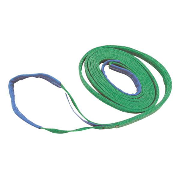 Producten hijsband 2 laags groen 2m 60mm 2 ton