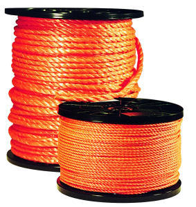 Producten polyethyleen touw oranje 4mm 200m