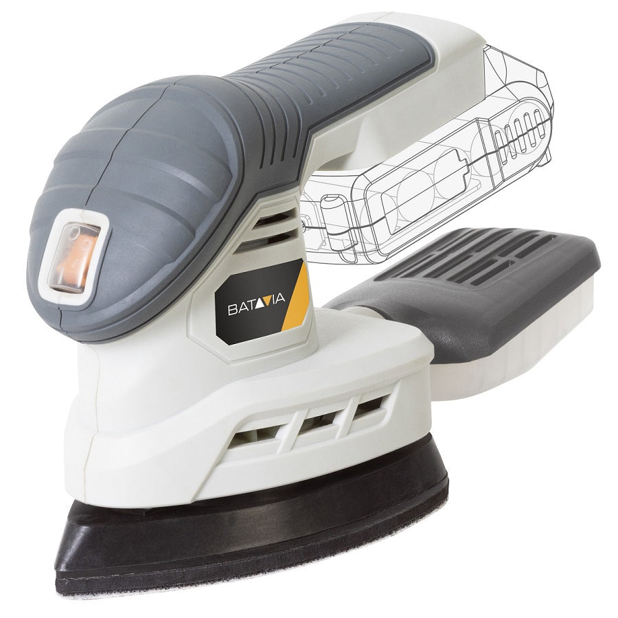 Corps de ponceuse multi batterie Batavia maxxpack 18v