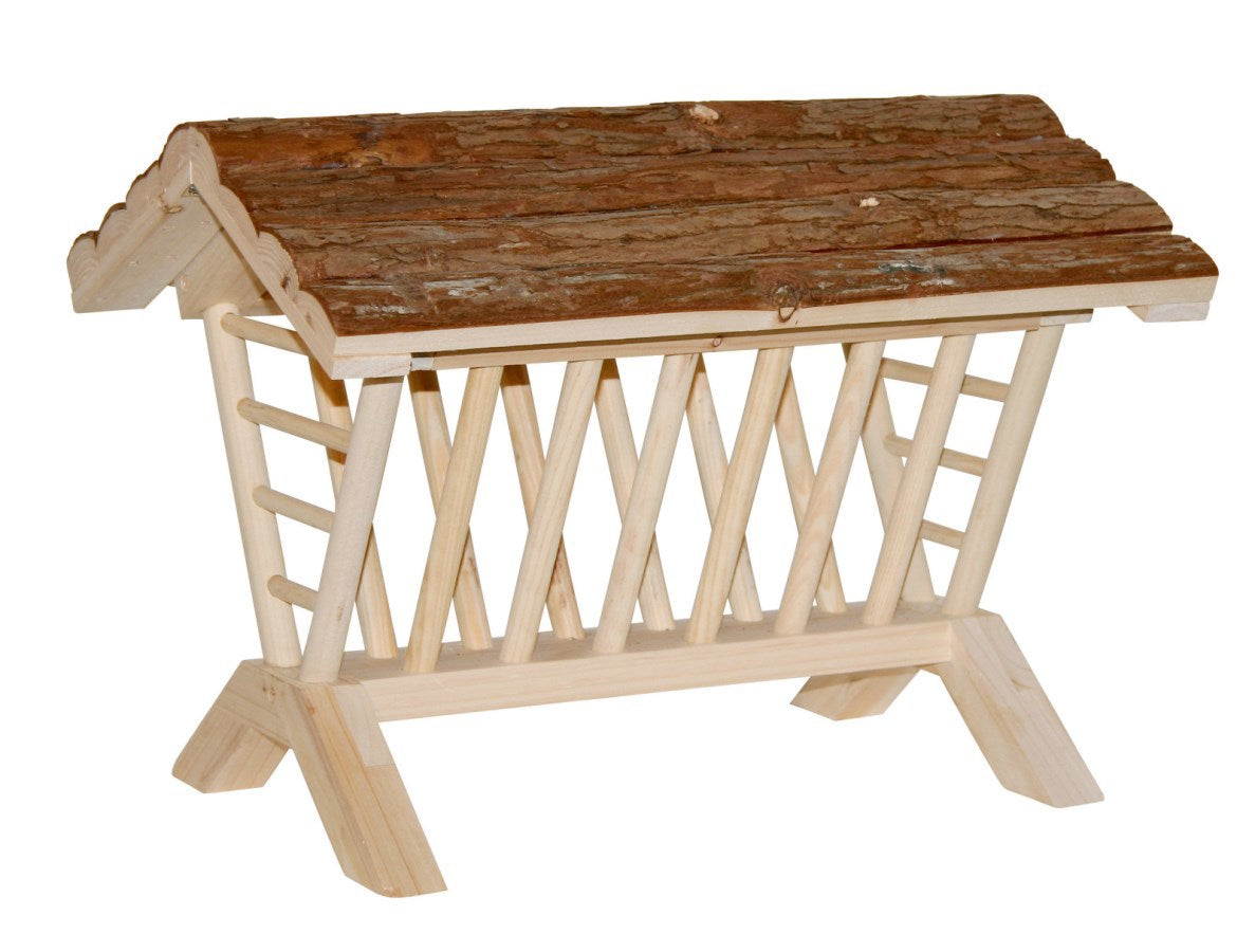 Kerbl products râtelier à foin naturel 45 x 32 x 33 cm