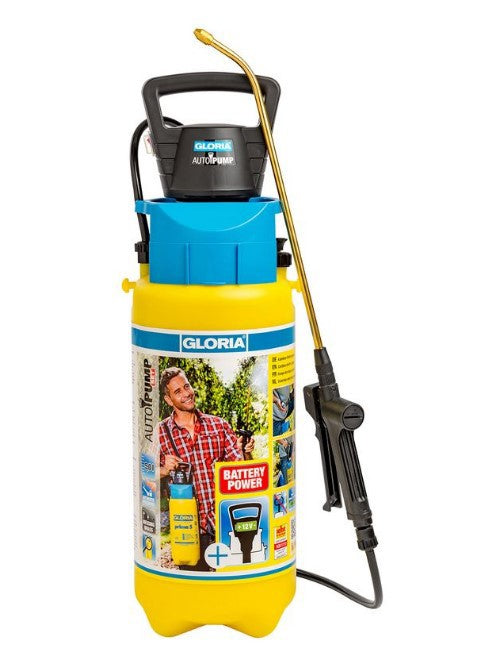 Gloria - set autopump - Pulvérisateur à pression 5l avec pompe automatique