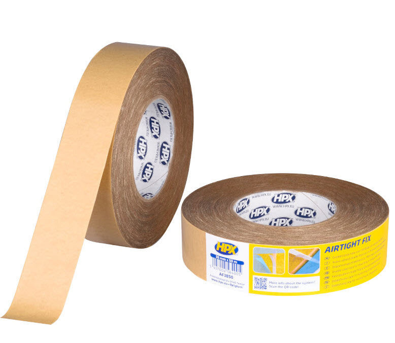 Hpx producten airtight fix 8900 tape bruin 38mm x 25m