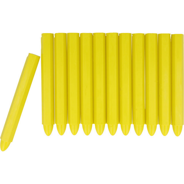 Connex craie grasse jaune 12pcs - coxt780560