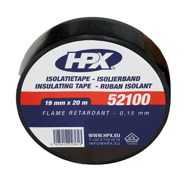 Ruban isolant Hpx noir 19mmx20m