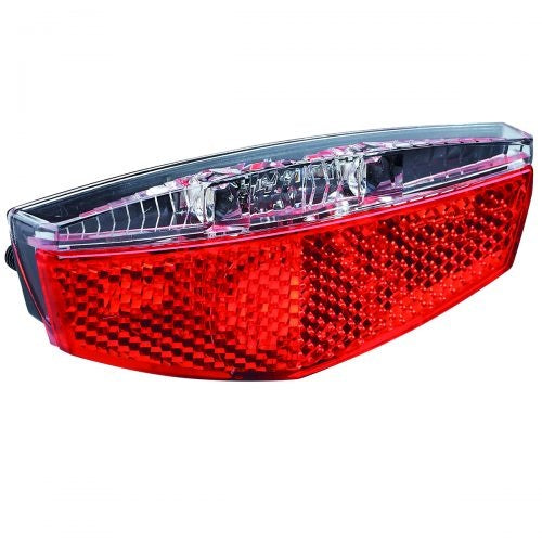 Réflecteur de feu arrière LED Buchel Tivoli dynamo moyeu 50-80mm stvzo sur carte