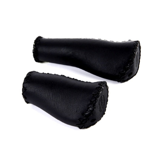 Velo Handle Leather Ergo 92 135 mm noir