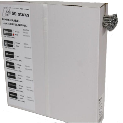 Câble Slurf à l'intérieur du sbd200 ds a 50 poire de frein inox 225mm + pince anti effilochage.