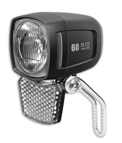 Phare Lynx Elite 60l, dynamo de moyeu sur voiture