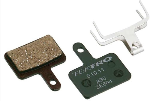 Plaquettes de frein à disque Tektro e1011 organiques (15pr)