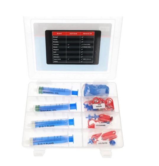 Pièce de frein Elvedes. kit de désaération hydro-purge universel pour remplacer le fluide minéral