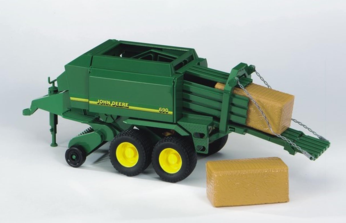 Jouets Bruder | véhicules miniatures - presse à balles john deere (02017)