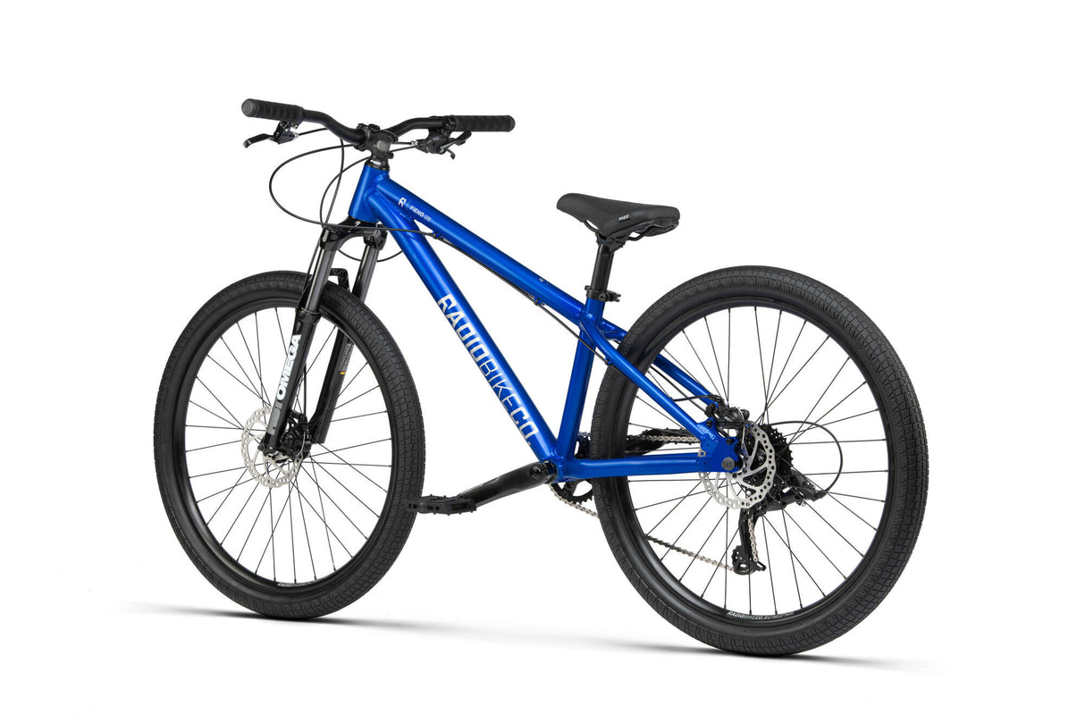 Mod démon radio tout-terrain. 22 vélo démon 26 diam. bleu bonbon