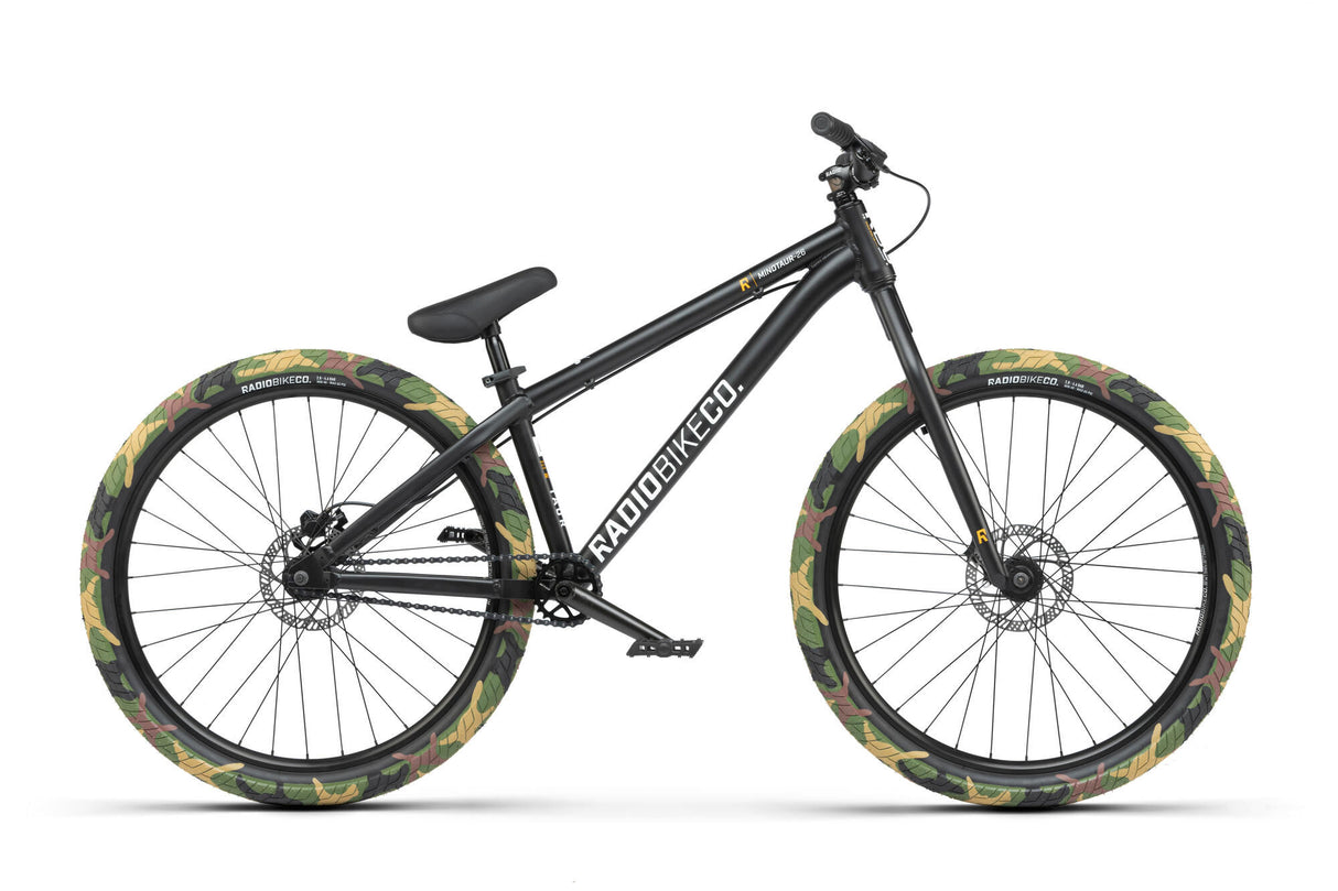 Radio dirt bike minotaure mod. 22 vélo minotaure 26 diam. noir mat