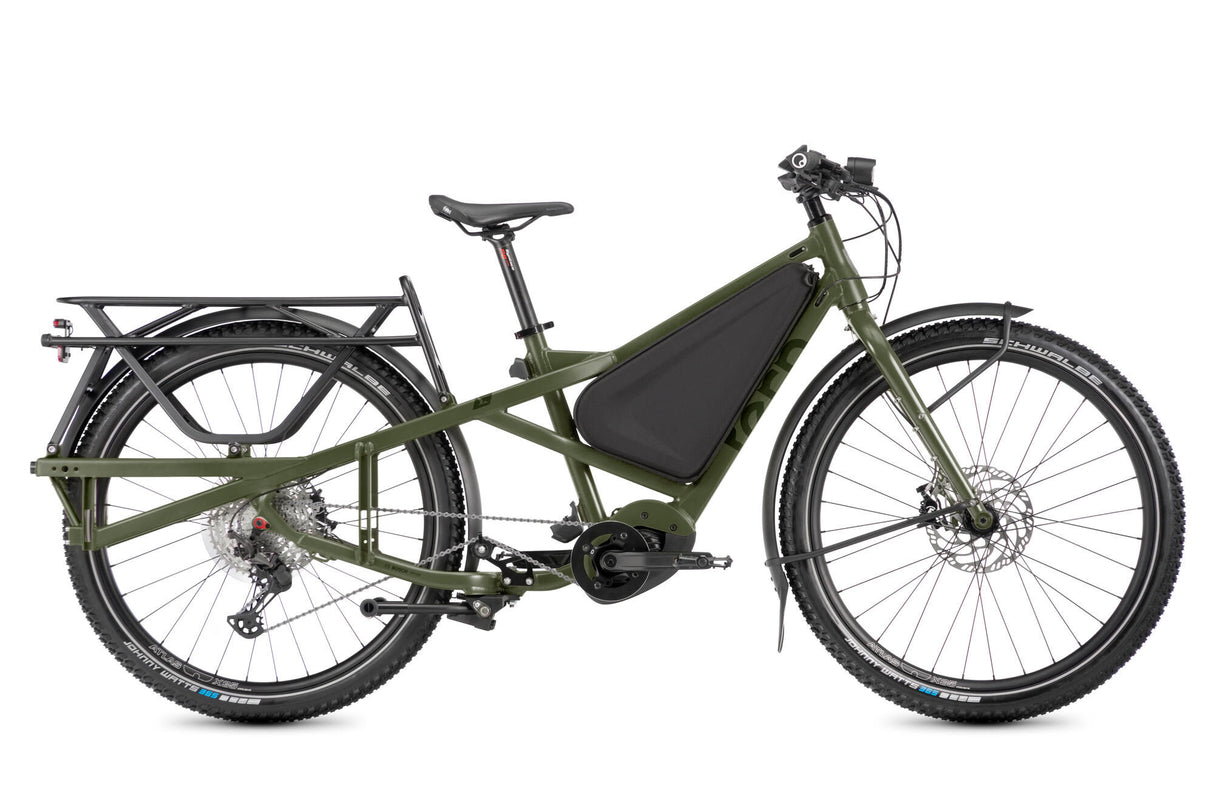 Tern vélo cargo électrique orox s12 (#1) ebike orox s12 29 51 12sp vert pin mat