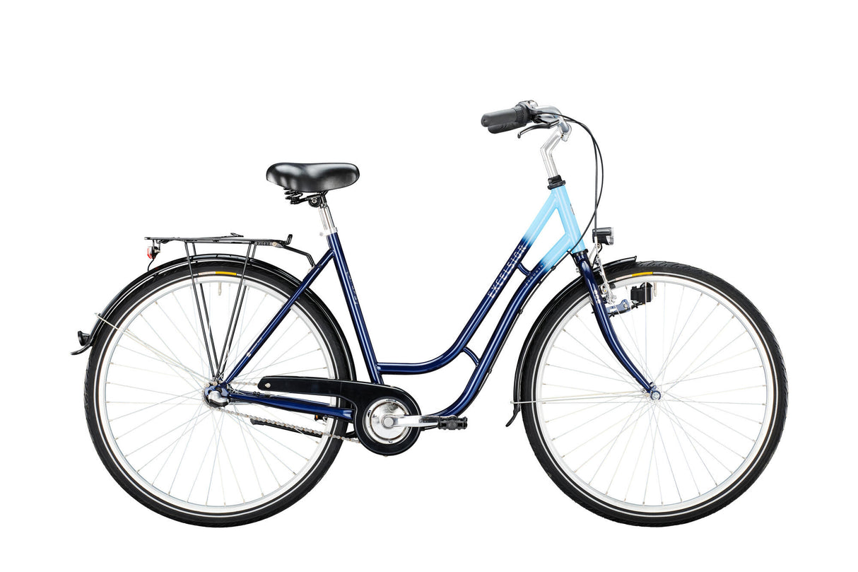 Mod de cyclotourisme urbain Excelsior. 24 cyclotourisme 26 45 tour 1sp bleu bleu