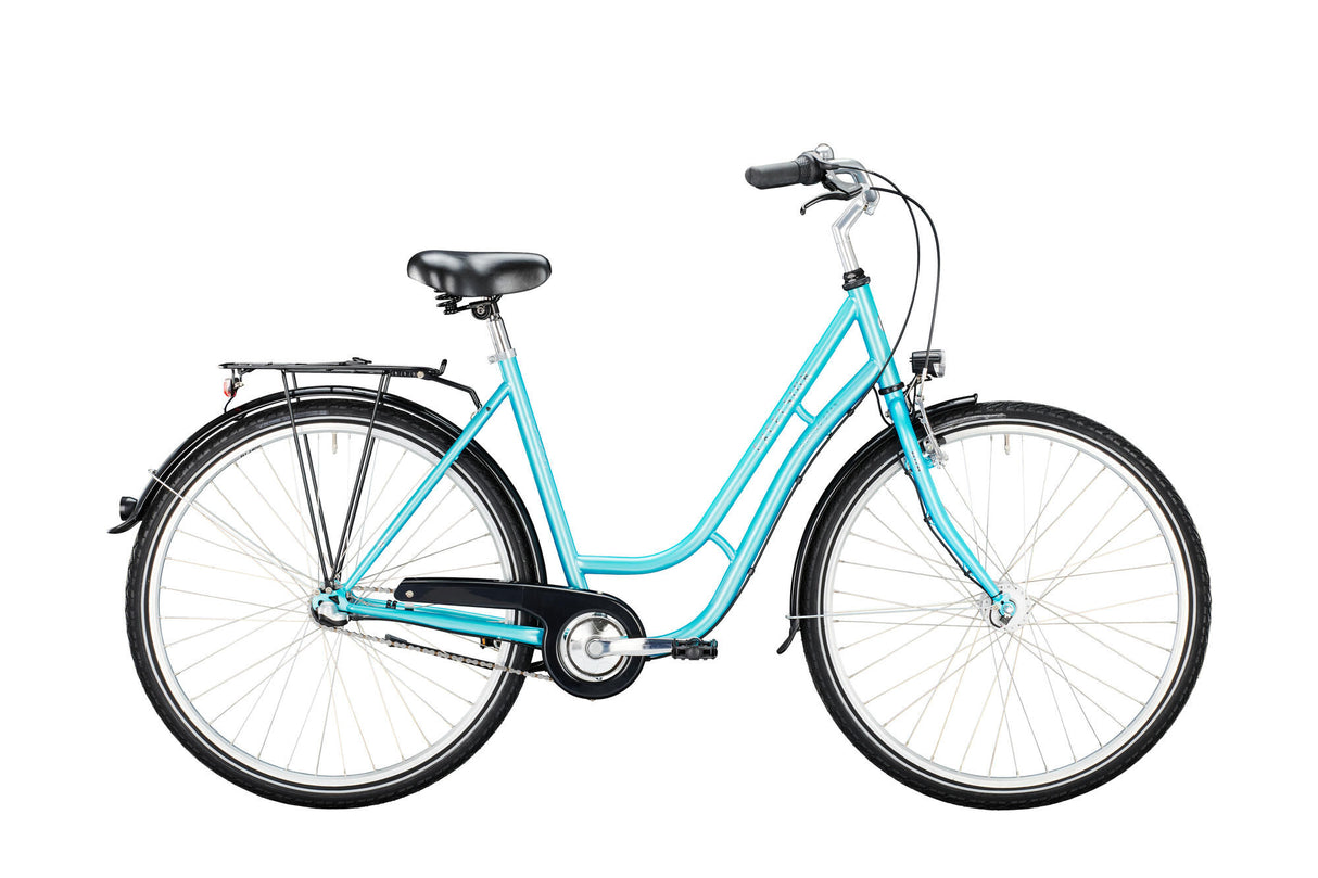 Excelsior city bike touring star nd mod. 24 bike touring star nd 28 53 tour 3sp aqua foncé