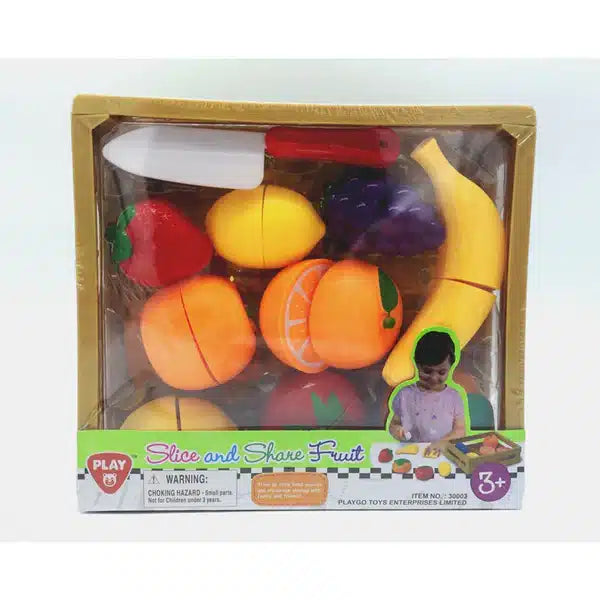 Playgo coupé des fruits de jeu en caisse - 11 pcs.