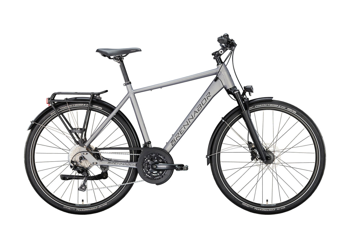 Vélo de randonnée Brennabor t-62 mod. 24 randonnées à vélo t-62 28 60 he. 30 es. gris noir
