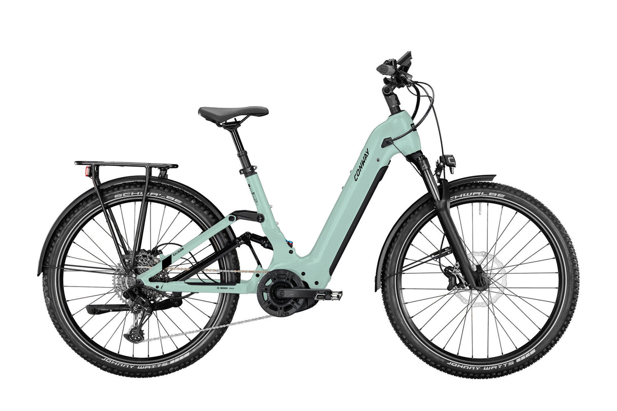 Conway suv électrique cairon c fs 2.0 (#1) vélo électrique conw.cairon c fs 2.0 27 46 9sp menthe