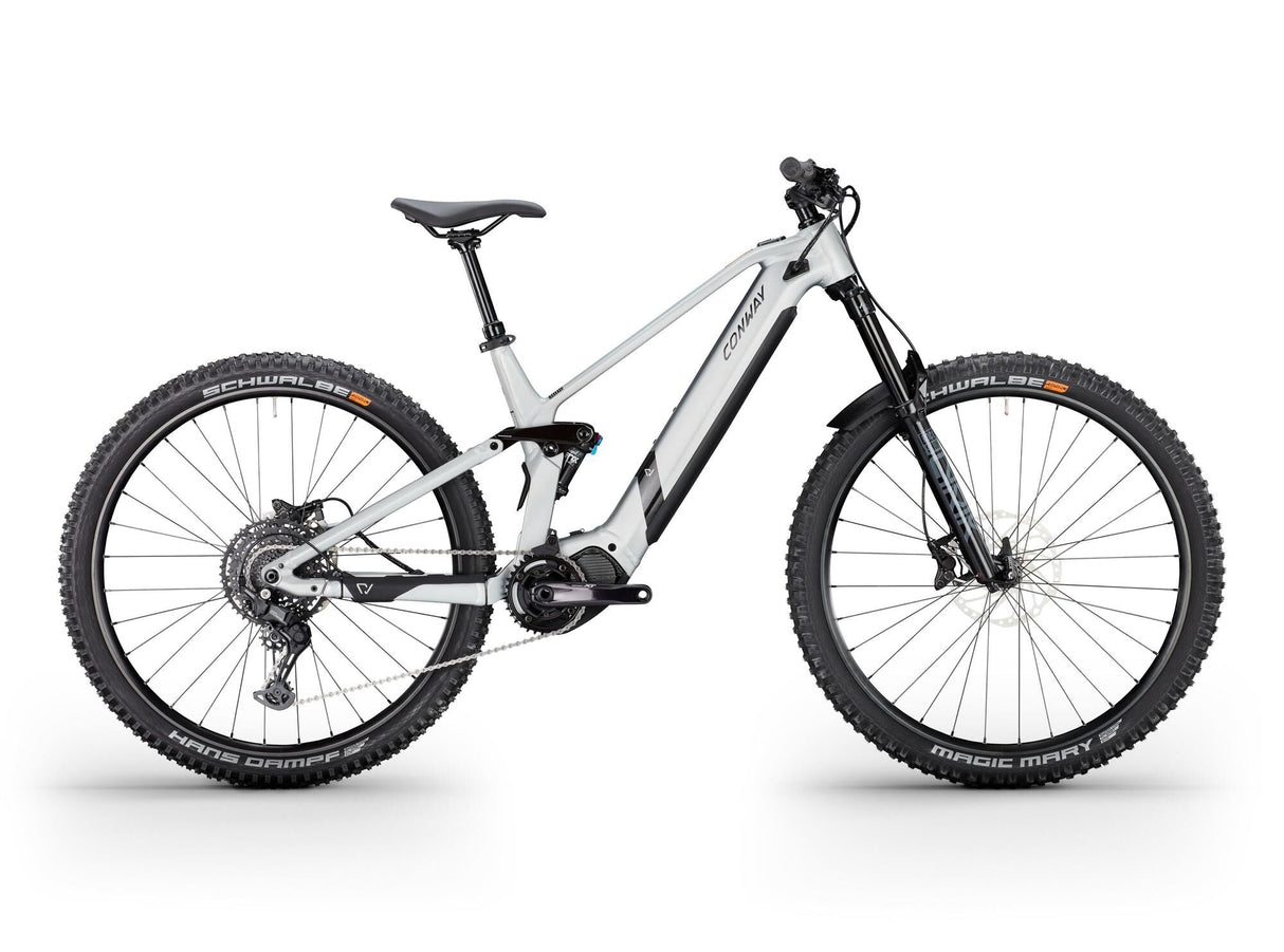 Conway VTT électrique tout suspendu ewme 2.0 (#1) ebike conw. ewme 2.0 se 29 41 10sp sus complet. sil.