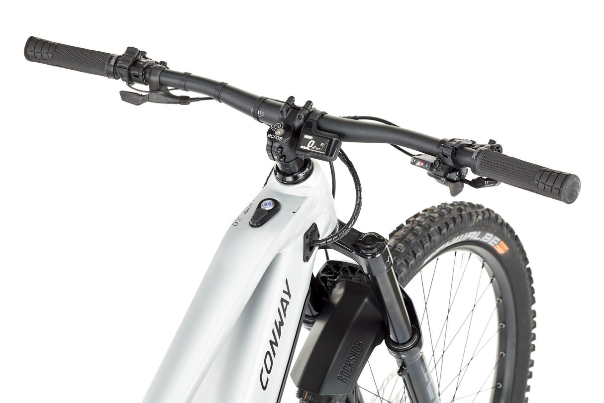 Conway VTT électrique tout suspendu ewme 2.0 (#1) ebike conw. ewme 2.0 se 29 44 10sp sus complet. sil.
