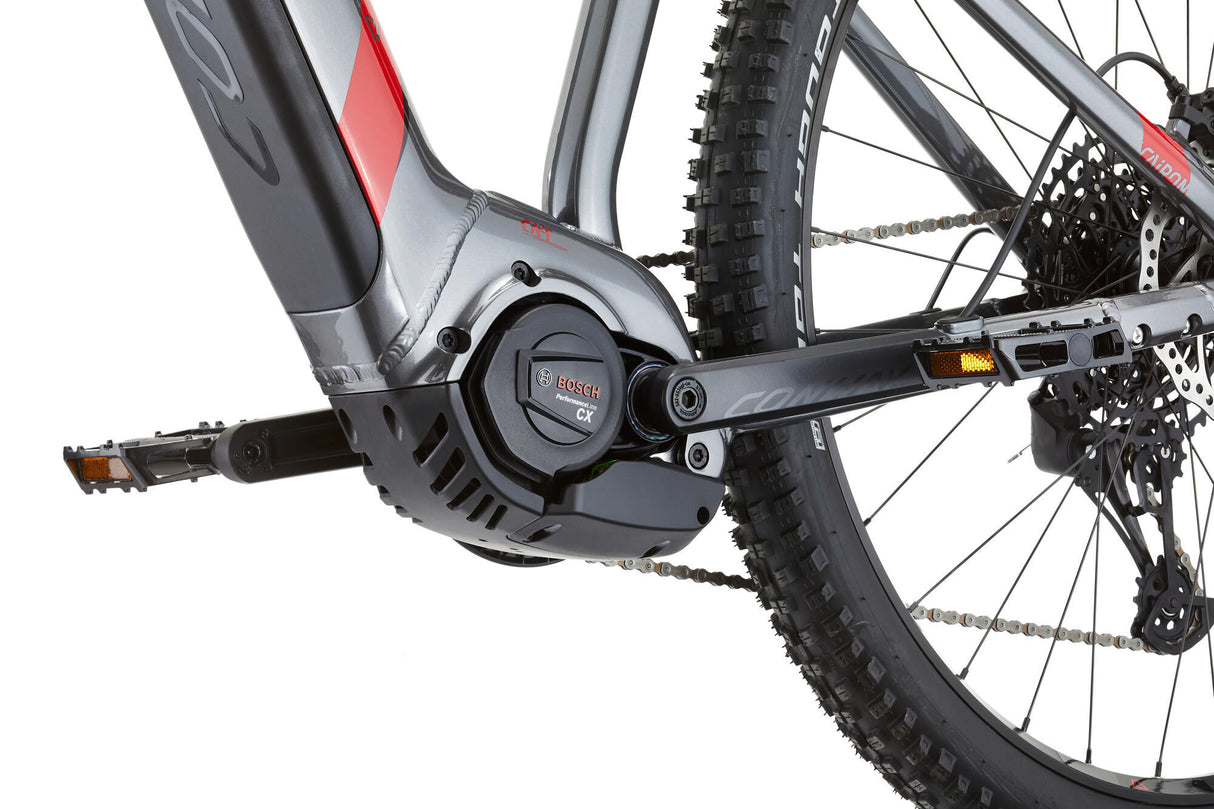 Conway VTT électrique semi-rigide Cairon S 4.0 mod. 24 ebike conw.cairon s 4.0 29 53 pédale. 12sp gris rouge