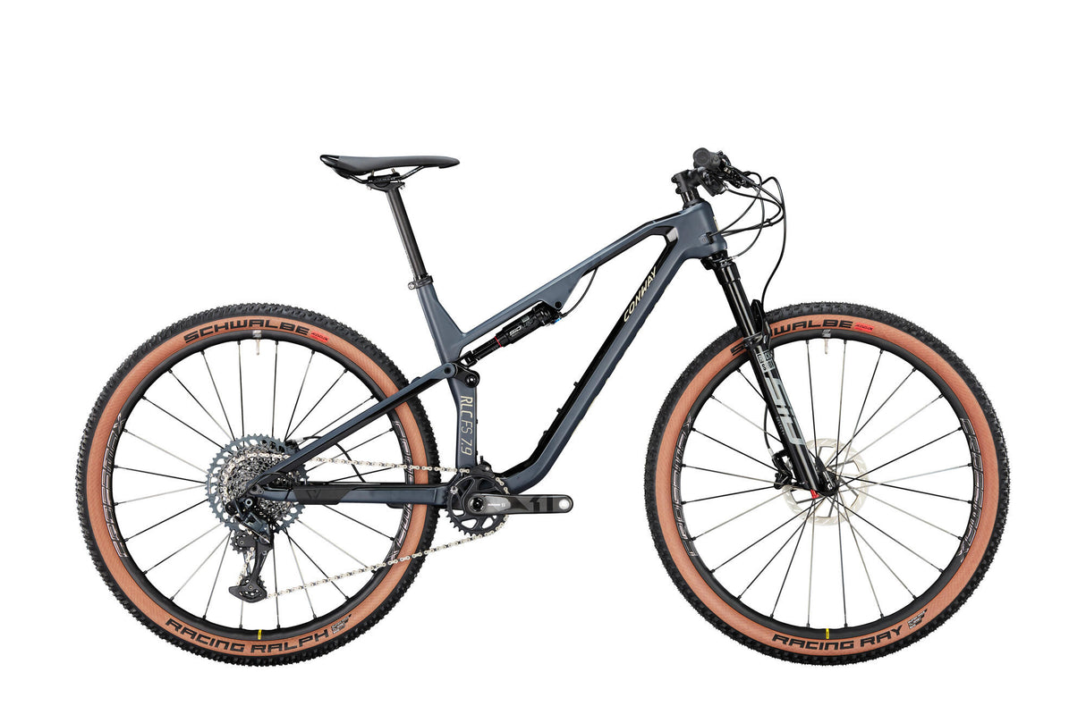 Conway VTT Tout Suspendu RLC FS 7.9 Mod. 23 vélo con.rlc fs 7.9 29 43 plein sus.12sp anth. noir