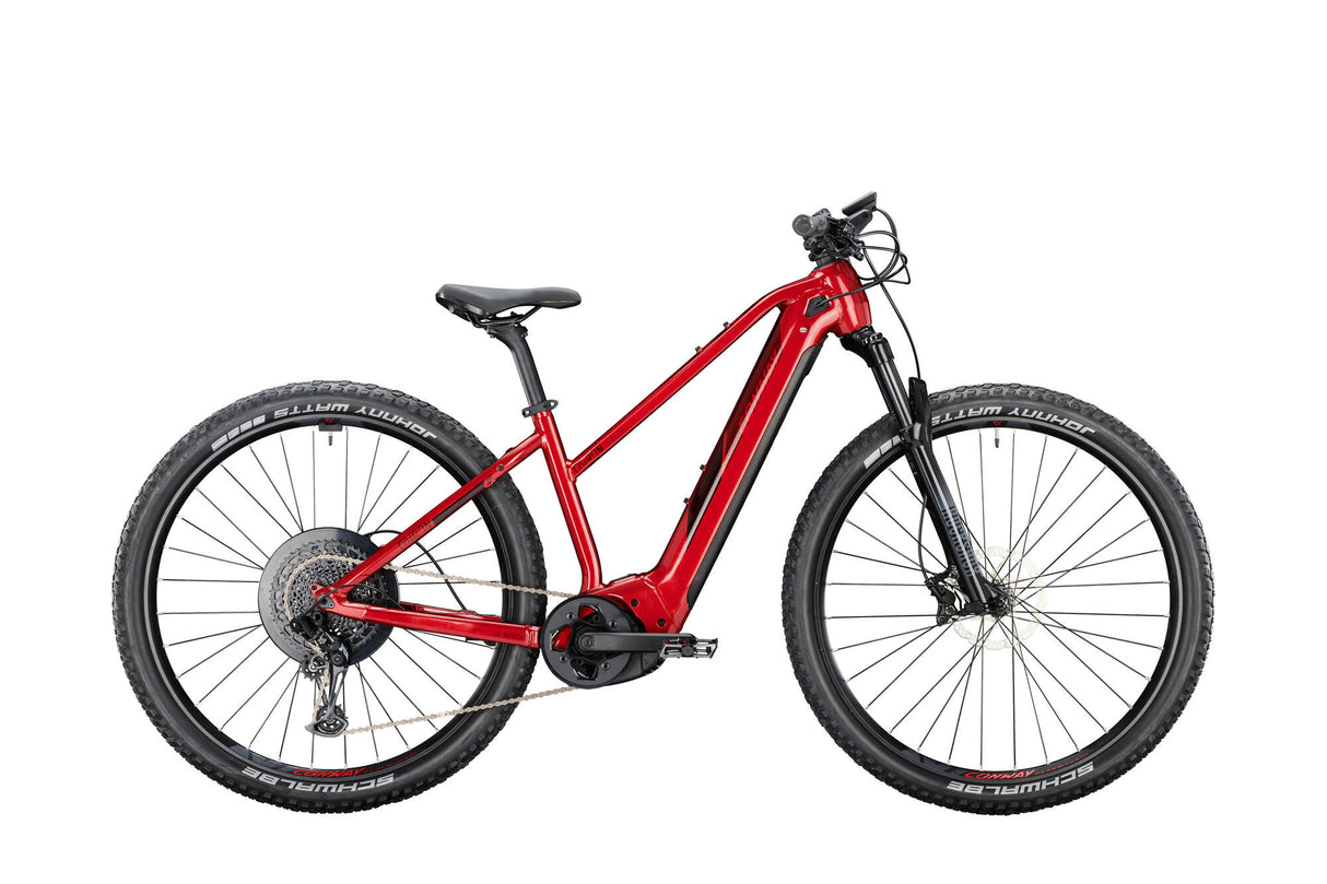 Conway VTT électrique semi-rigide Cairon S 6.0 mod. 24 ebike conw.cairon s 6.0 29 45 pédale. 12sp rouge gris