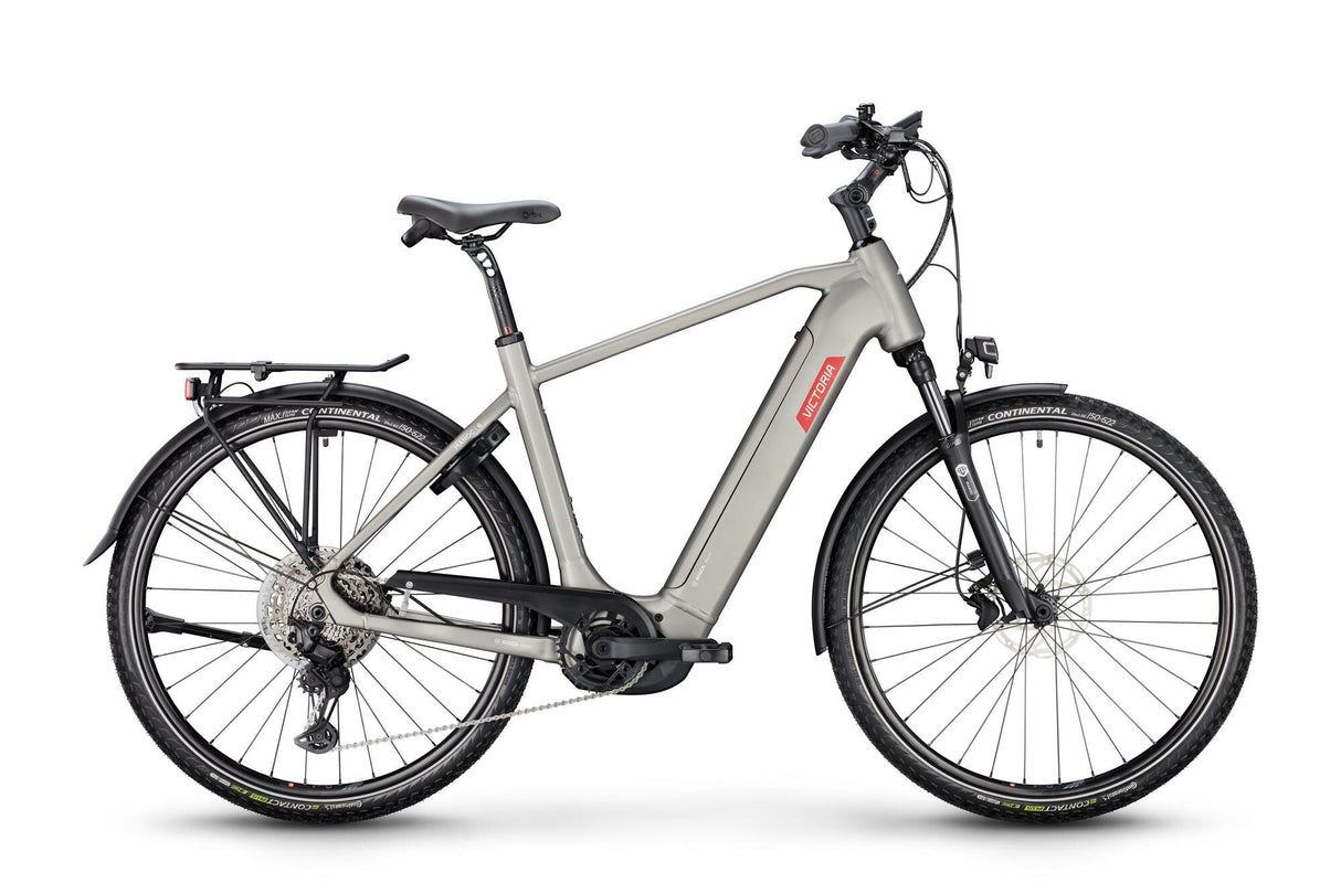 Vélo de trekking électrique Victoria manoc 6 (#1) ebike vict. manoc 6 28 58 11sp blanc