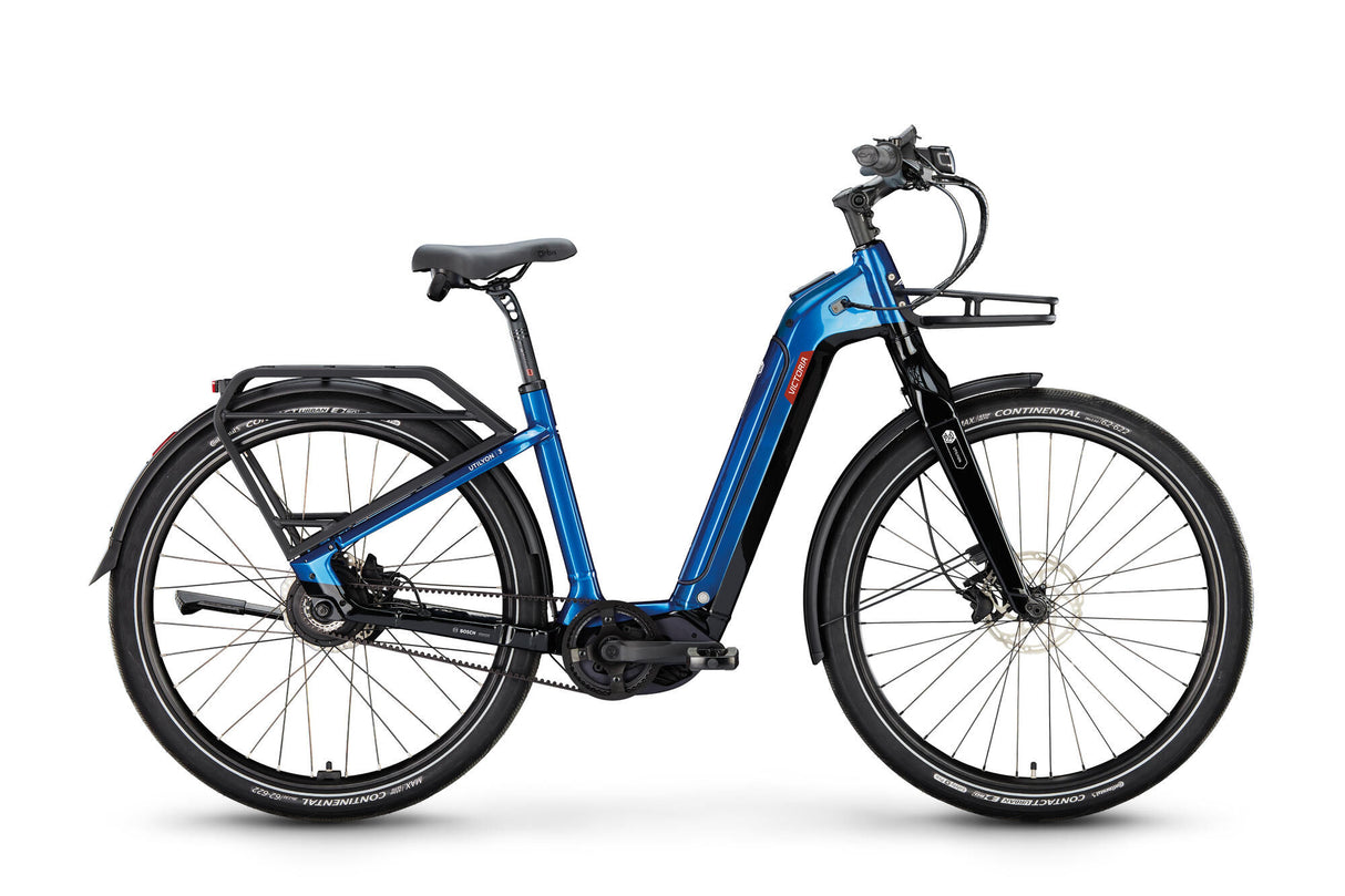 Vélo urbain électrique Victoria utilyon 3 (#1) ebike vict. utilitaire 3 28 56 etc. bleu