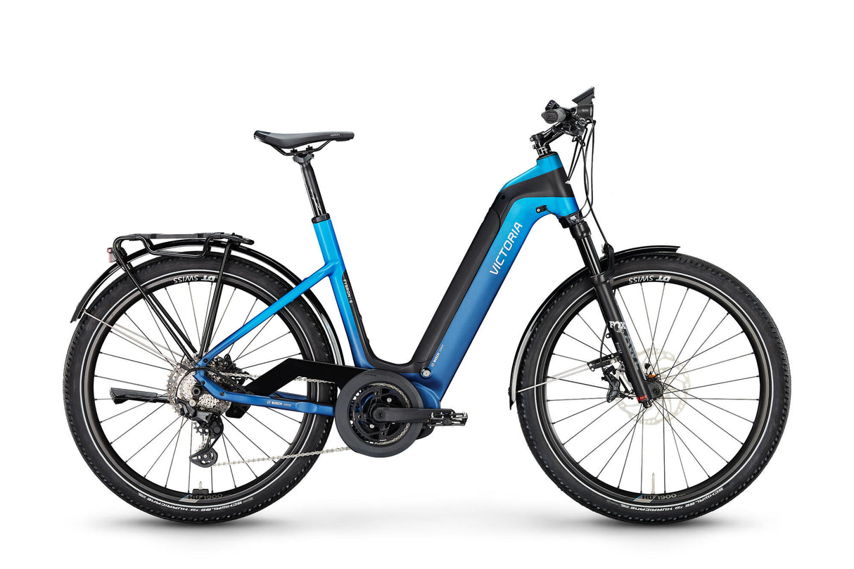 Victoria électrique suv fybron 6 (#1) vélo électrique vict.fybron 6 28 56 10sp vague bleu lointain