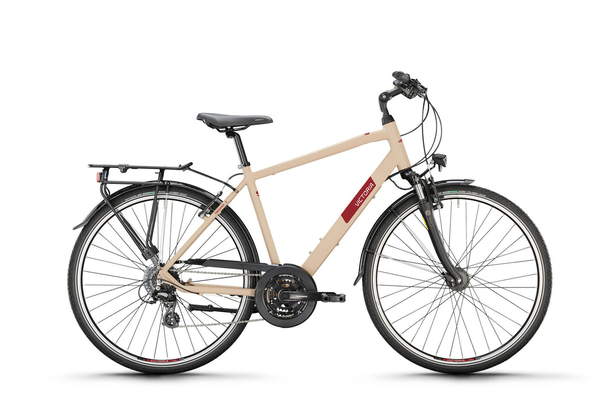 Vélo de trekking Victoria treqana 2 mod. 24 vélo vict.treqana 2 28 56 diam. 24sp gris beige