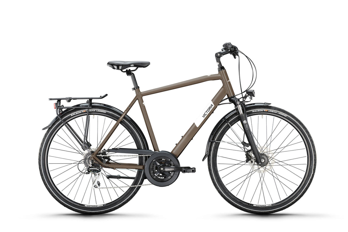 Vélo de randonnée Victoria treqana 4 mod. 24 vélo vict.treqana 4 28 56 diam.24sp gris terre