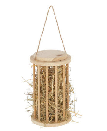 Kerbl products Râtelier à foin 3 en 1 Râtelier suspendu à rouleau debout 25 x 15 cm