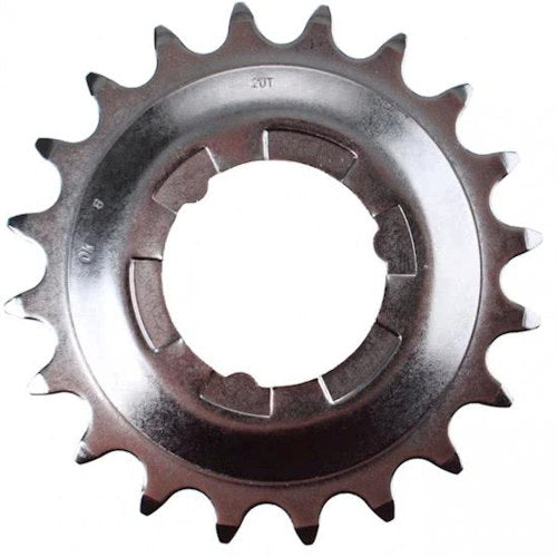 Shimano pignon 20t moyeu interne - argent