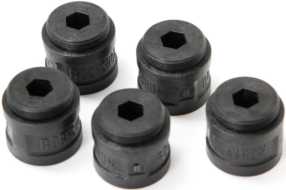 Entretoise de voyage de suspension Rockshox, jetons sans fond, 5 pièces