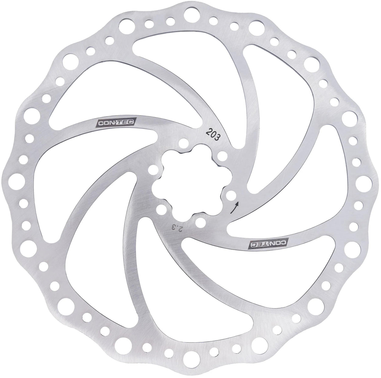 Contec disque de frein cdr-et ct disque br. rotor cdr-et 203mm x 2,3mm 6-loch