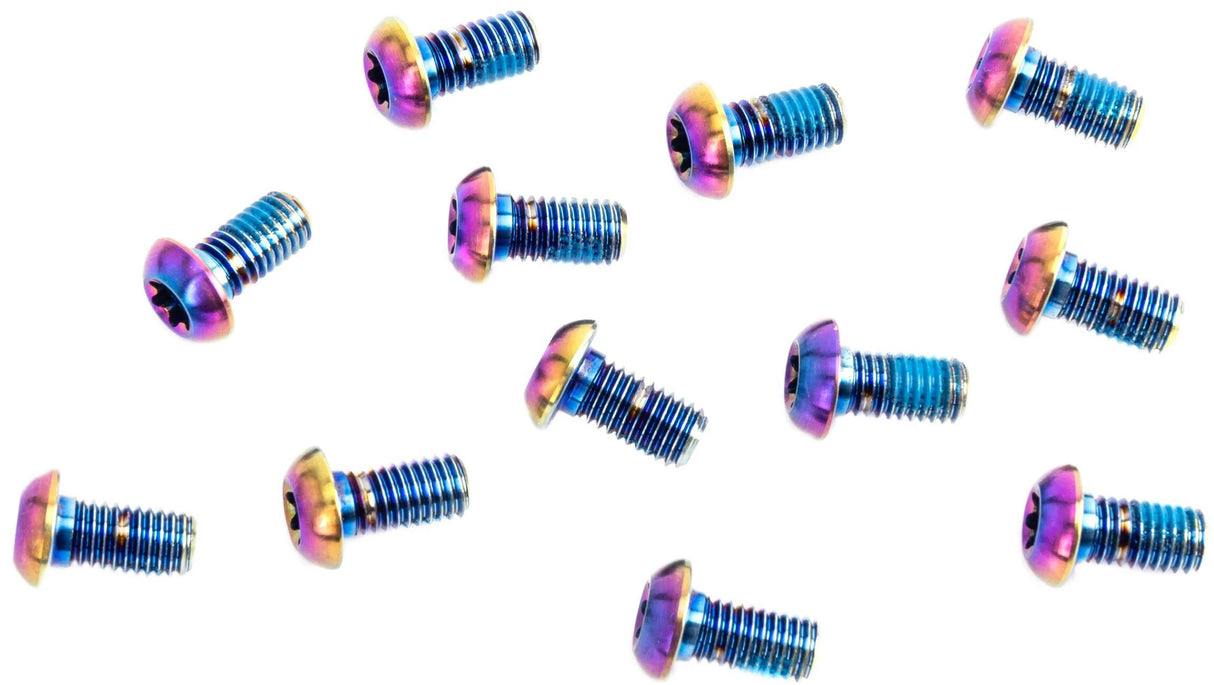Jeu de vis de serrage Sram couleurs arc-en-ciel