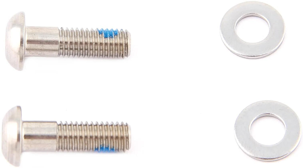 Boulon de montage Sram, vis de montage, acier inoxydable, 17 mm, paire, pour montage plat