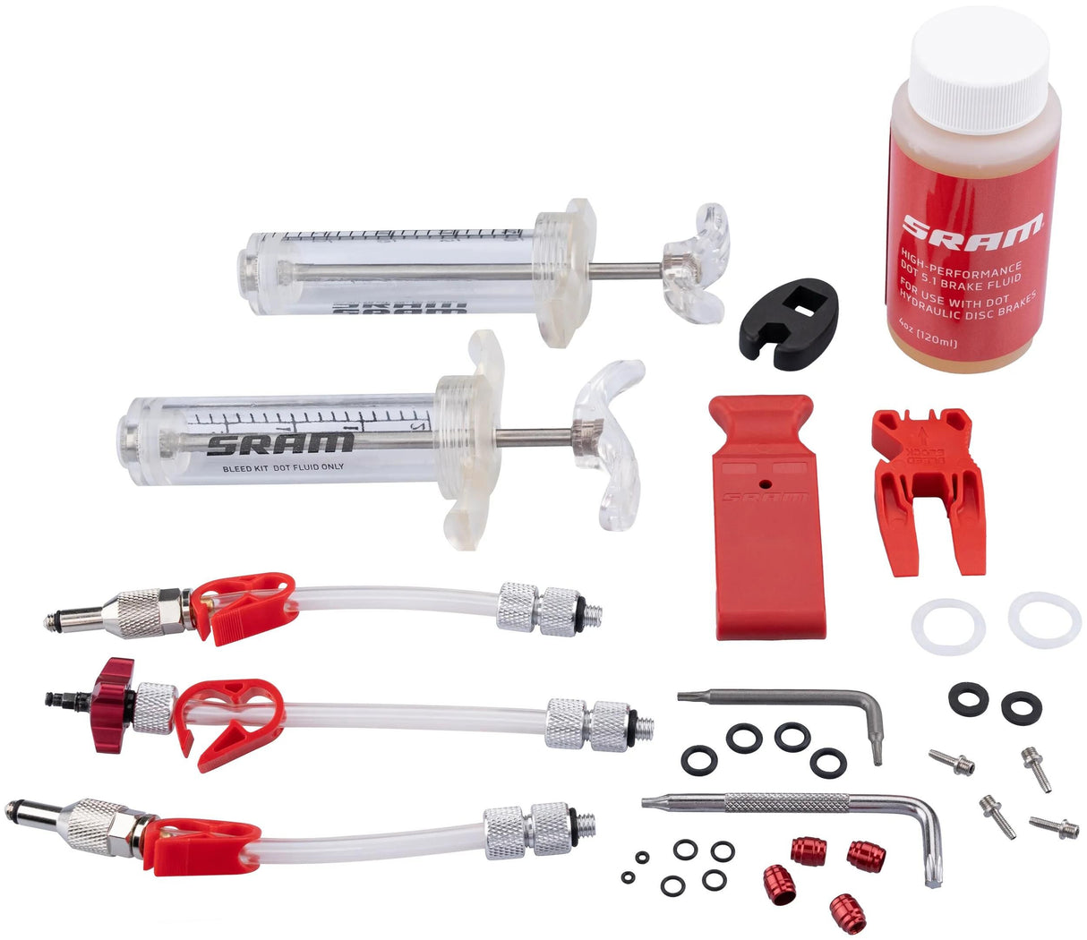 Kit de saignement Sram Kit de saignement professionnel profes. avec point 5.1 120ml